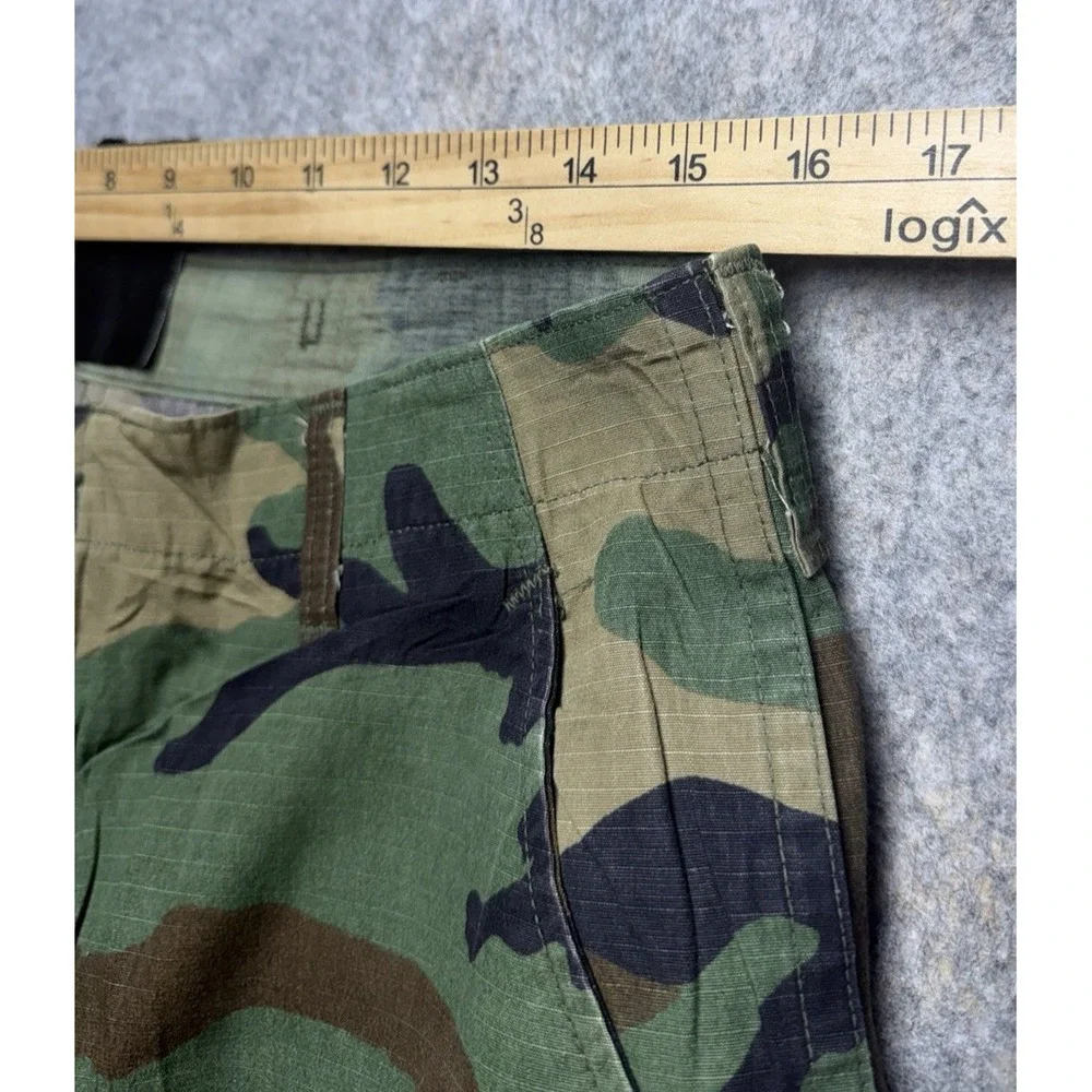 Vintage Woodland Camouflage Combat Trousers Medium Regular 30x32 Camo‎ Military